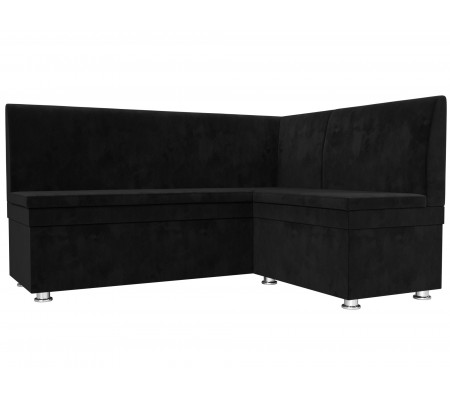 Кухонный угловой диван Уют правый угол, Велюр, Модель 109628