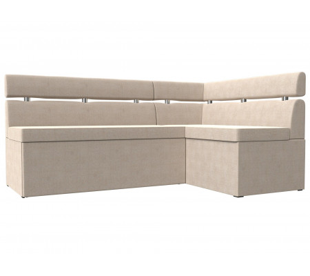 Кухонный угловой диван Классик правый угол, Рогожка, Модель 117994