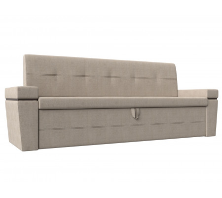 Кухонный прямой диван Деметра, Рогожка, Модель 114247