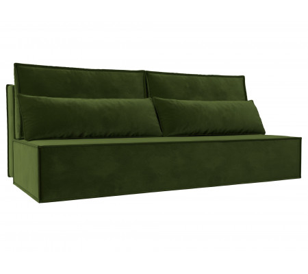 Прямой диван Фабио Лайт, Микровельвет, Модель 114484