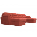 П-образный диван Бостон, Микровельвет, модель 109503