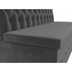 Кухонный прямой диван Вента, Велюр, модель 108765