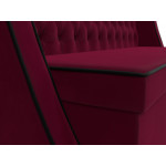 Кухонный прямой диван Лофт, Микровельвет, модель 109431