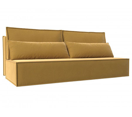 Прямой диван Фабио Лайт, Микровельвет, Модель 114485