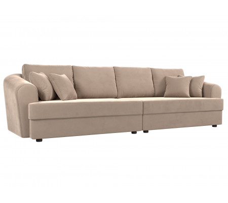 Прямой диван Милтон, Велюр, Модель 100652