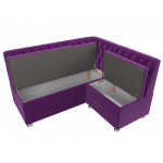 Кухонный угловой диван Мирта Фиолетовый