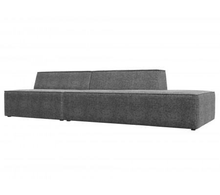Прямой модульный диван Монс Модерн правый, Рогожка, Модель 119486
