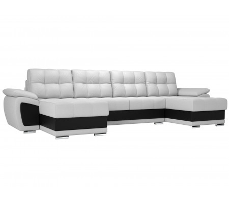 П-образный диван Нэстор, Экокожа, Модель 109947