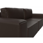 Прямой диван Беккер, Экокожа, модель 108539