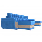 П-образный диван Нэстор, Велюр, Модель 109924