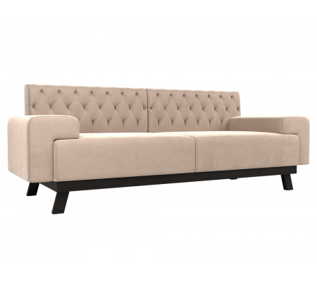 Прямой диван Мюнхен Люкс, Велюр, Модель 109120