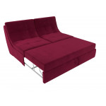 Модуль Холидей раскладной диван, Микровельвет, Модель 112669