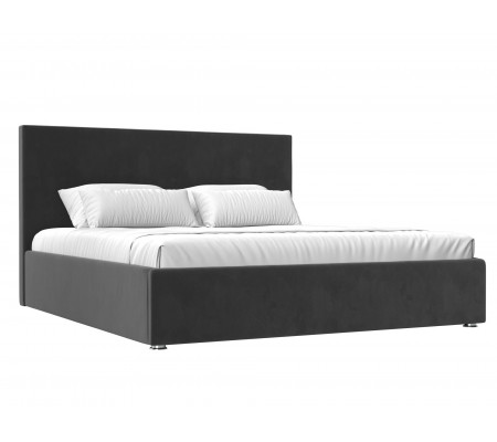 Интерьерная кровать Кариба 200, Велюр, Модель 108390