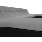 П-образный модульный диван Монреаль Long, Рогожка, Модель 111543