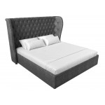 Интерьерная кровать Далия 200, Рогожка, Модель 114144