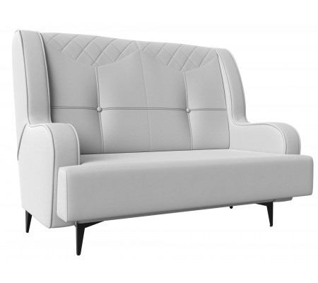 Прямой диван Неаполь 2-х местный, Экокожа, Модель 113184