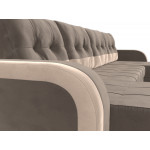П-образный диван Марсель, Велюр, Модель 110031