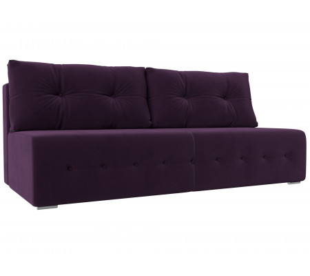 Прямой диван Лондон, Велюр, Модель 116173