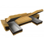 П-образный диван Нэстор, Микровельвет, Модель 109938