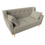 Прямой диван Брайтон 2, Рогожка, модель 108937