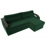 Угловой диван Форсайт Зеленый