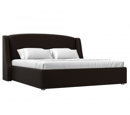 Интерьерная кровать Лотос 160, Экокожа, Модель 28519