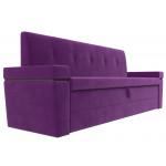 Кухонный прямой диван Деметра Фиолетовый