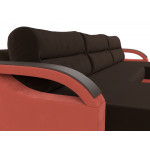 П-образный диван Форсайт, Микровельвет, Модель 111725