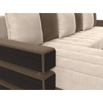 П-образный диван Венеция, Рогожка, модель 108455
