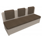 Кухонный прямой диван Маккон 3-х местный, Рогожка, модель 109231