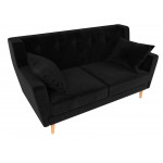 Прямой диван Брайтон 2, Микровельвет, модель 108929