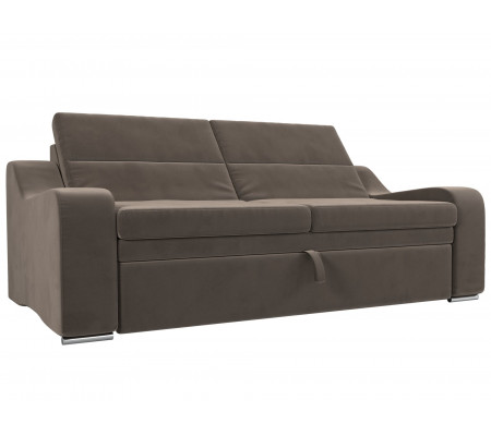Прямой диван Медиус, Велюр, Модель 107052