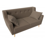 Прямой диван Брайтон 2, Рогожка, модель 108938