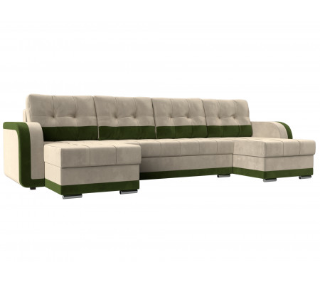 П-образный диван Марсель, Микровельвет, Модель 29545