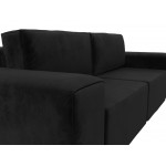 Прямой диван Беккер, Велюр, модель 108525