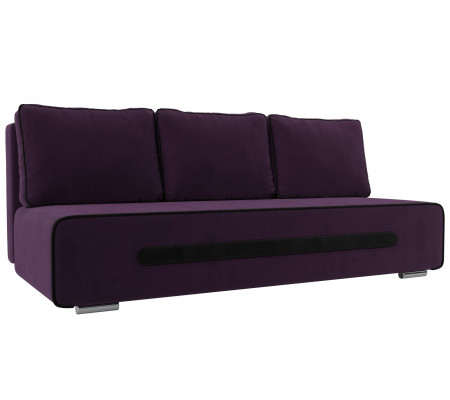 Прямой диван Приам, Велюр, Модель 107400