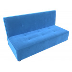 Прямой диван Зиммер, Велюр, модель 108548