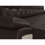 П-образный диван Нэстор, Экокожа, рогожка, Модель 109950