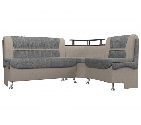 Кухонный угловой диван Сидней правый угол, Рогожка, Модель 107386