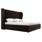 Интерьерная кровать Далия 180, Микровельвет, модель 108310