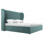 Интерьерная кровать Далия 200, Велюр, модель 108372