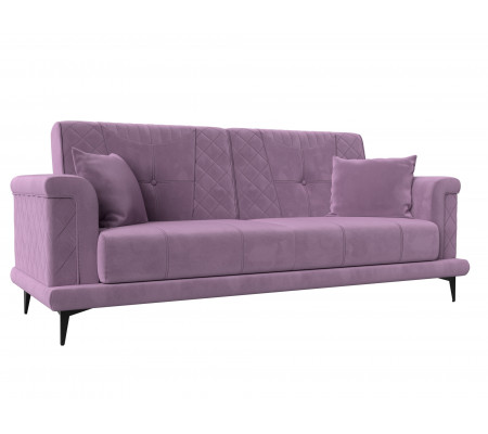 Прямой диван Неаполь, Микровельвет, Модель 111940