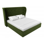 Интерьерная кровать Далия 180, Микровельвет, модель 108320