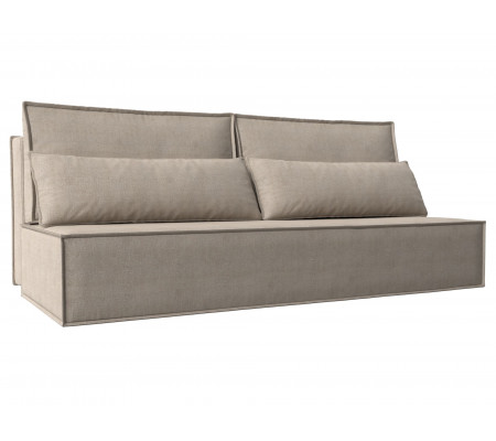 Прямой диван Фабио Лайт, Рогожка, Модель 114477