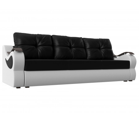 Прямой диван Меркурий еврокнижка, Экокожа, Модель 100492