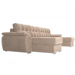 П-образный диван Нэстор, Велюр, Модель 109928