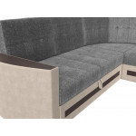 Угловой диван Белла правый угол, Рогожка, Модель 117659