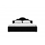 Интерьерная кровать Афина 180, Велюр, модель 108292