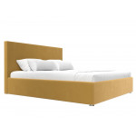 Интерьерная кровать Кариба 180, Микровельвет, Модель 113980
