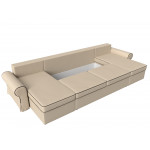 П-образный диван Элис, Экокожа, Модель 110300
